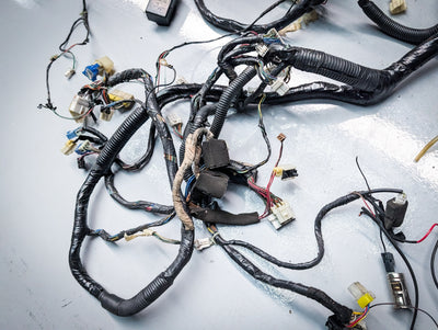 R32 Skyline Coupe Gtst Manual Engine and Cabin Wiring Loom ( Cut Through Firewall )