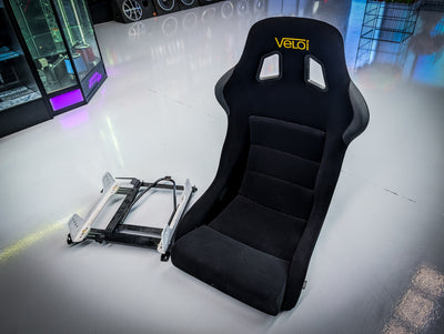 VELO GPT-3 XL Fixed Bucket Seat + Nissan Silvia Drivers Seat Rail