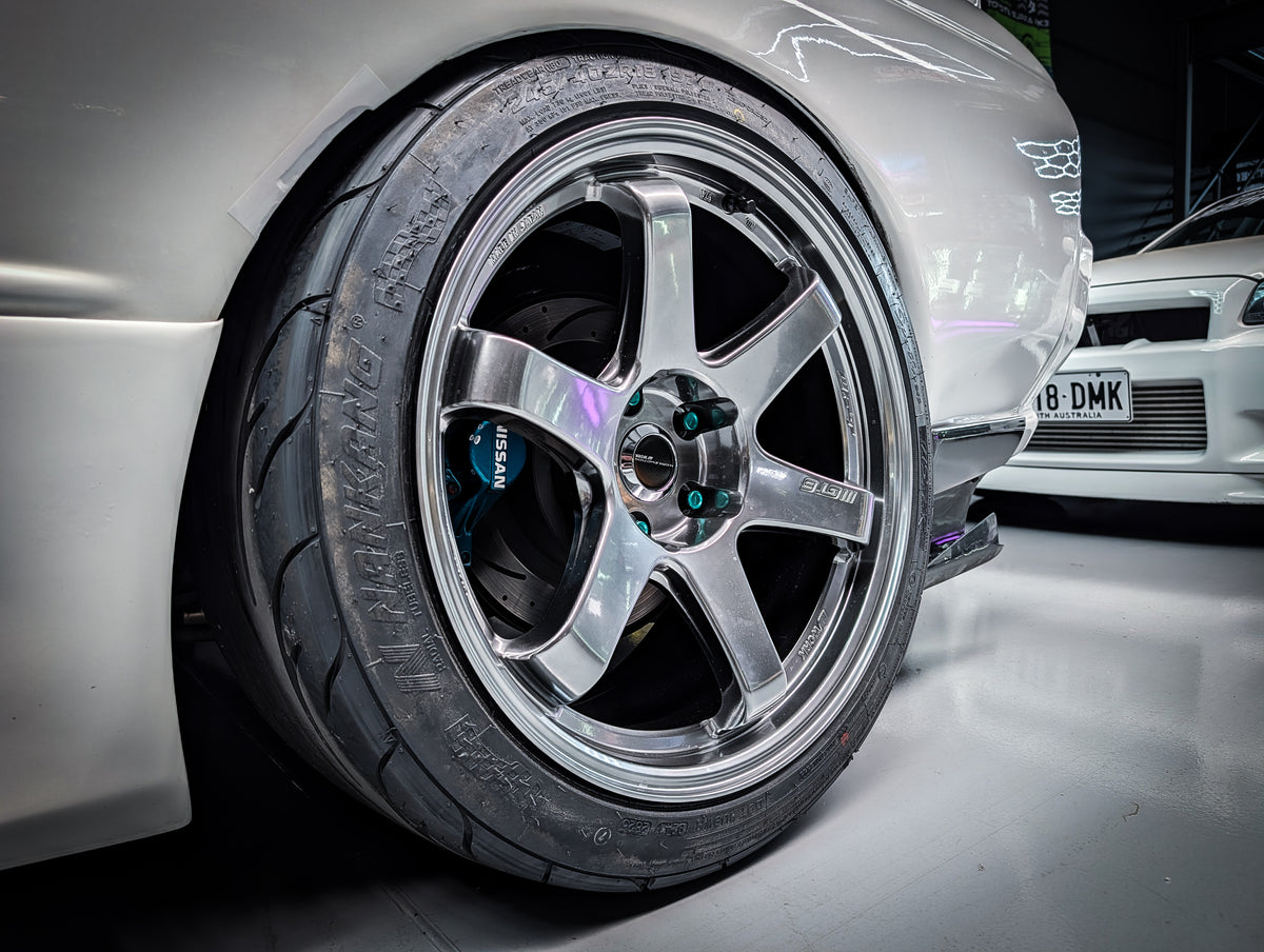 18" WORK Emotion GT6 Monoblock Wheels x 4