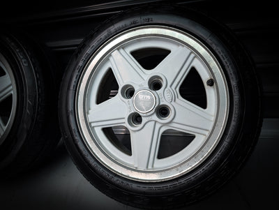 14" WEDS GTR Twin Cam Wheels x 4