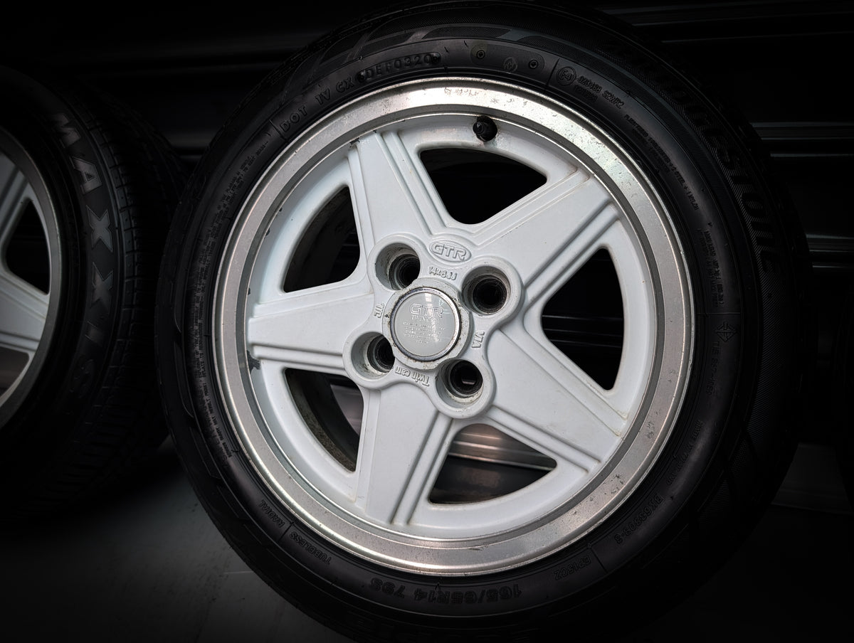 14" WEDS GTR Twin Cam Wheels x 4