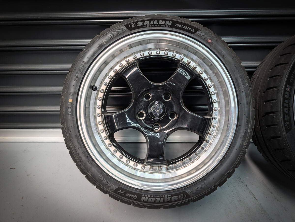 18" HUSSLA Meister Replica Wheels x 4