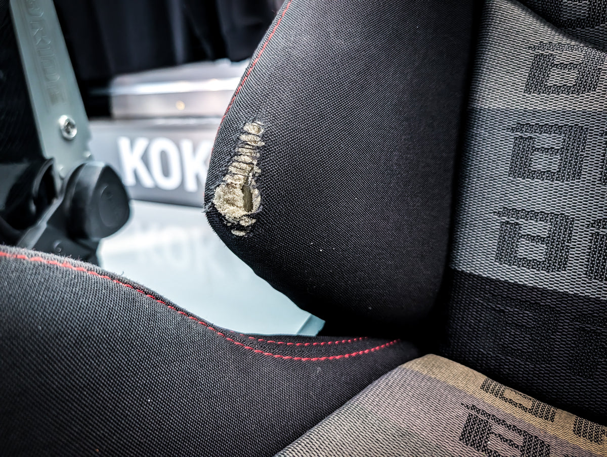 BRIDE Low Max CARBON Backed Recliner Bucket Seats + EVO 8 Seat Rails