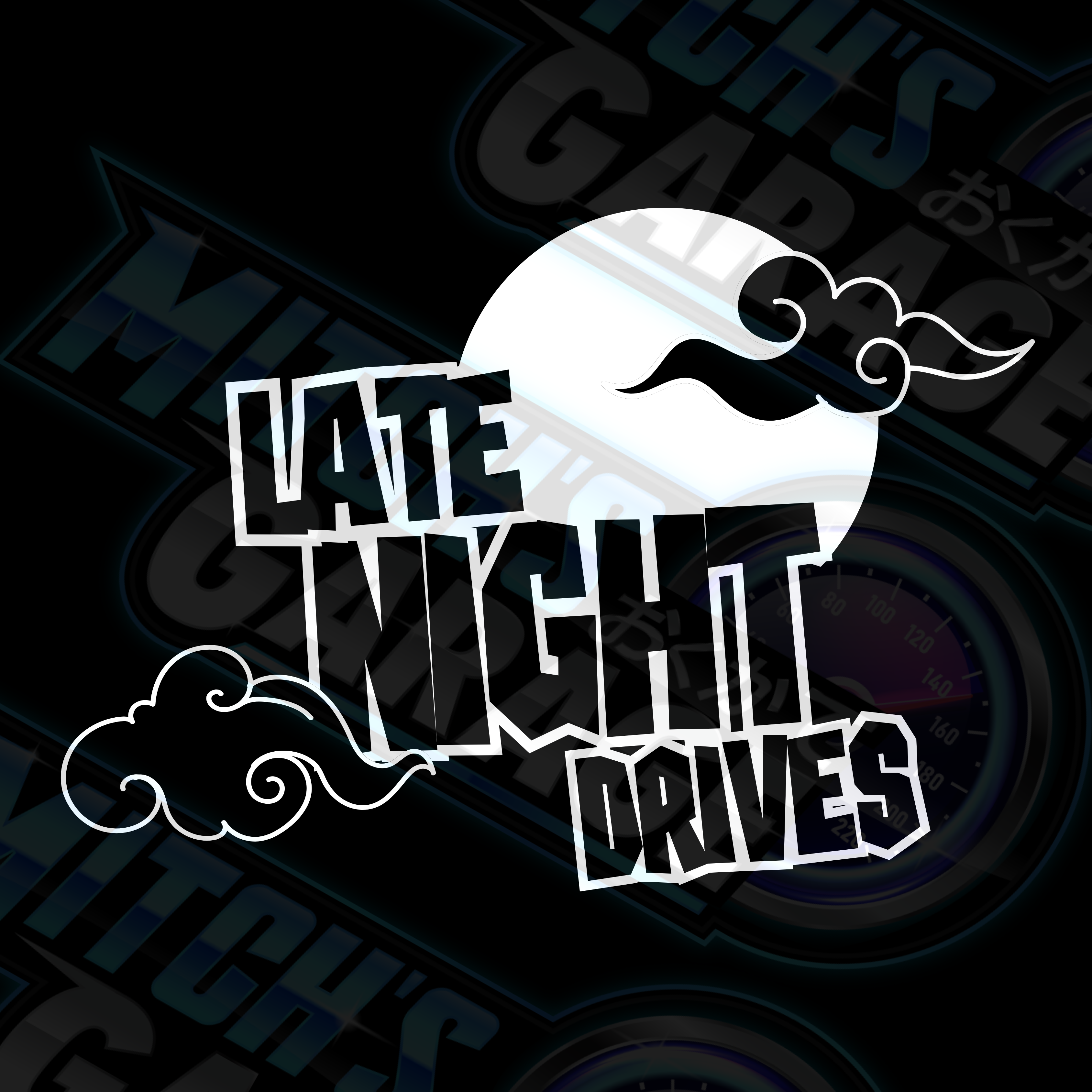 Late Night Drives Vinyl Decal