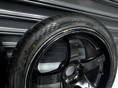 18" XXR Black Drift Wheels x 4