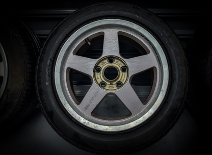 16" MAZDASPEED Rays MS-01 Monoblock Staggared Wheels x 4