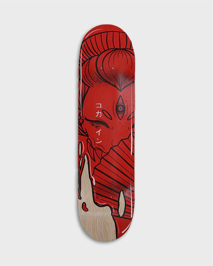 KOKAINE ~ "Geisha" Skateboard Deck //