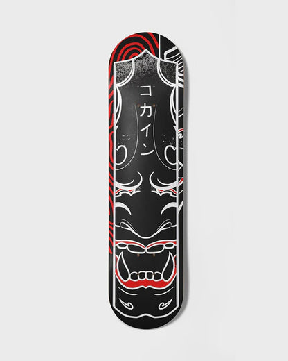 KOKAINE ~ "Hannya" Skateboard Deck //