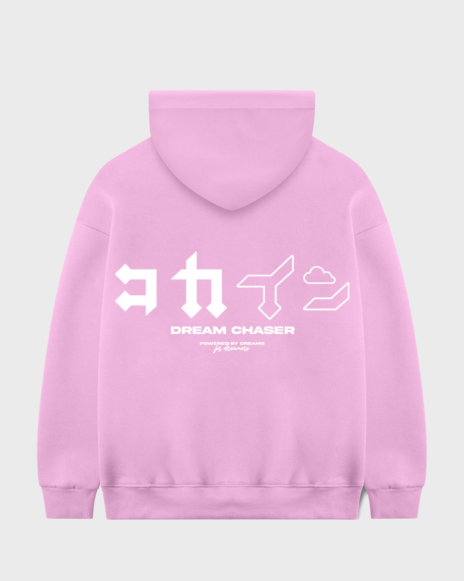 KOKAINE ~ "Dream Chaser" Hoodie // TARO PINK
