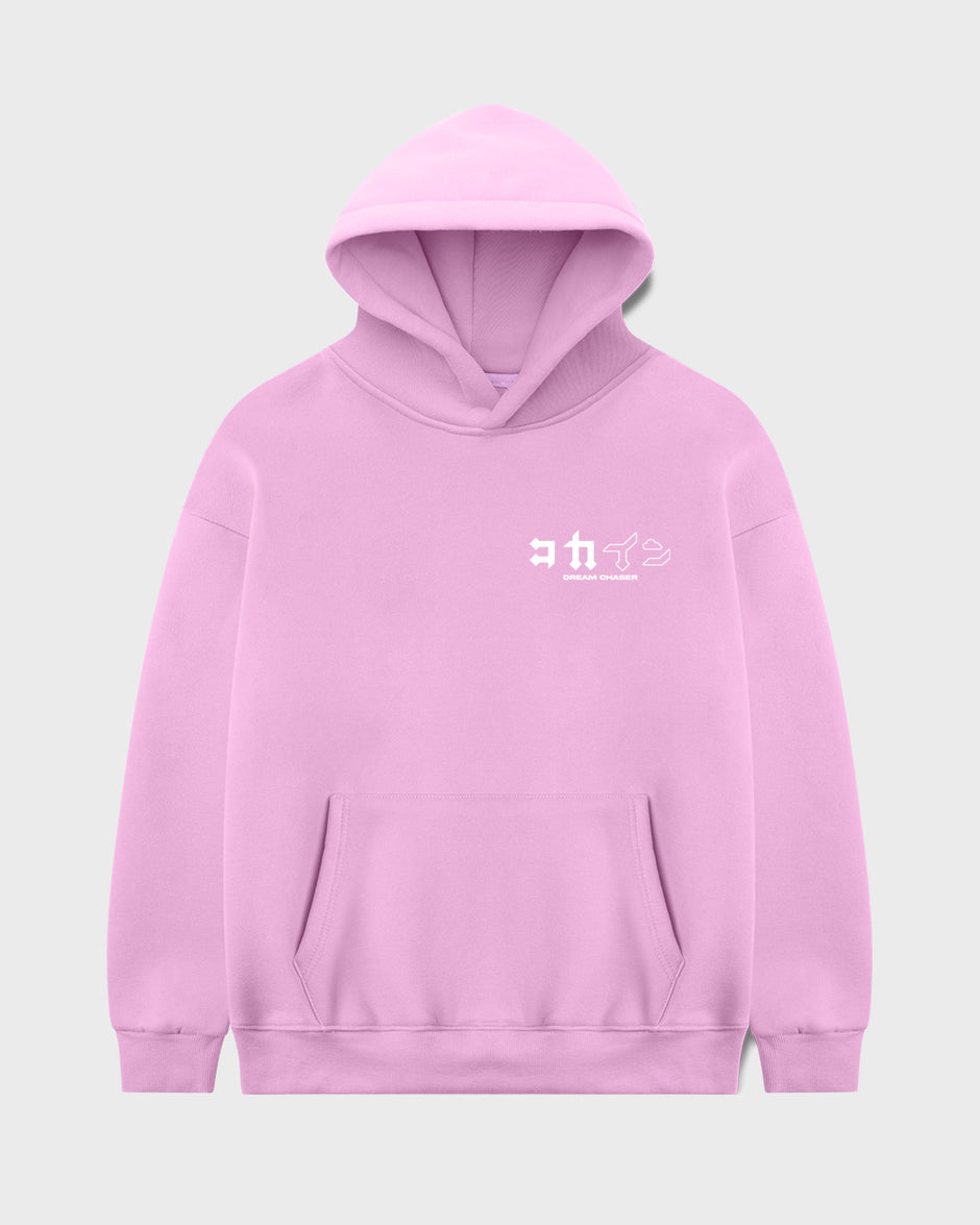 KOKAINE ~ "Dream Chaser" Hoodie // TARO PINK