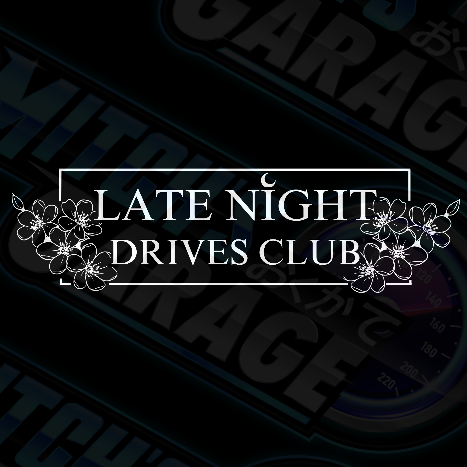 Late Night Drivers Club Vinyl Decal