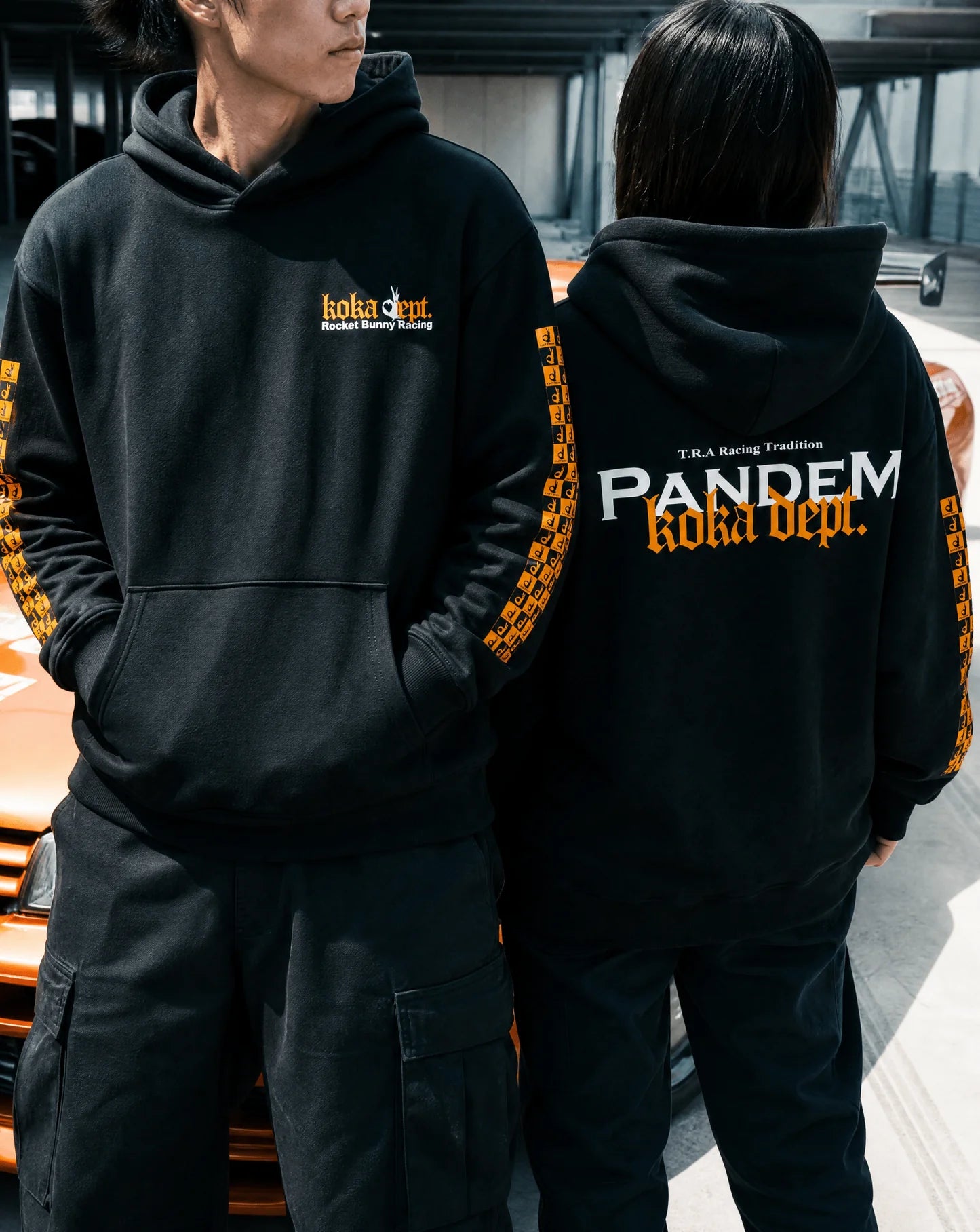 KOKAINE ~ "PANDEM Rocket Bunny Collab" Hoodie // BLACK