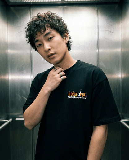 KOKAINE ~ "PANDEM Rocket Bunny Collab" T - Shirt // BLACK