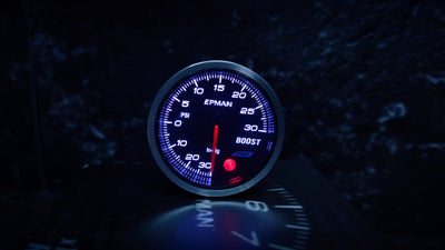 10 Colour Variable Stepper Motorized 52mm Oil Temperature Gauge
