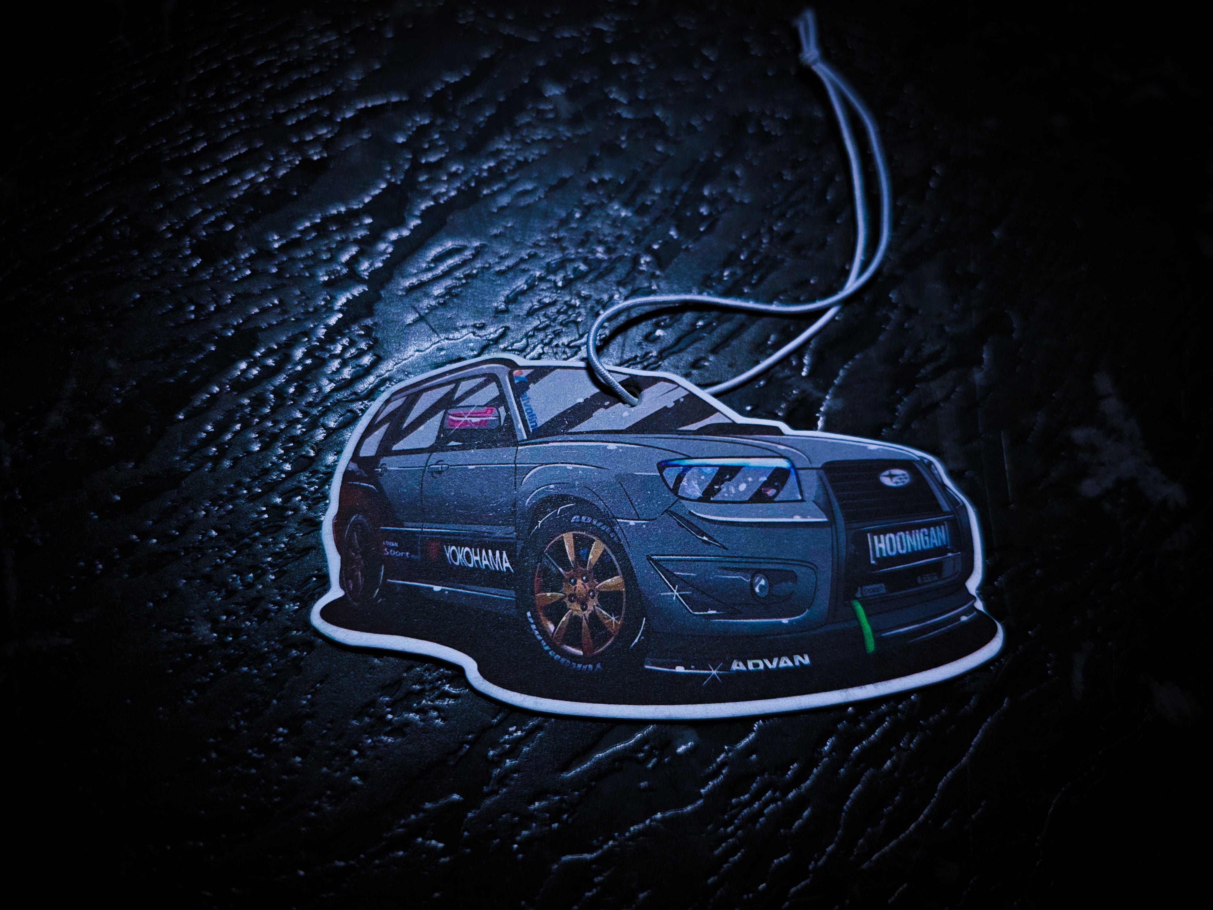 Air Freshener Subaru Hoonigan Forester Black Ice ❄️ Scented