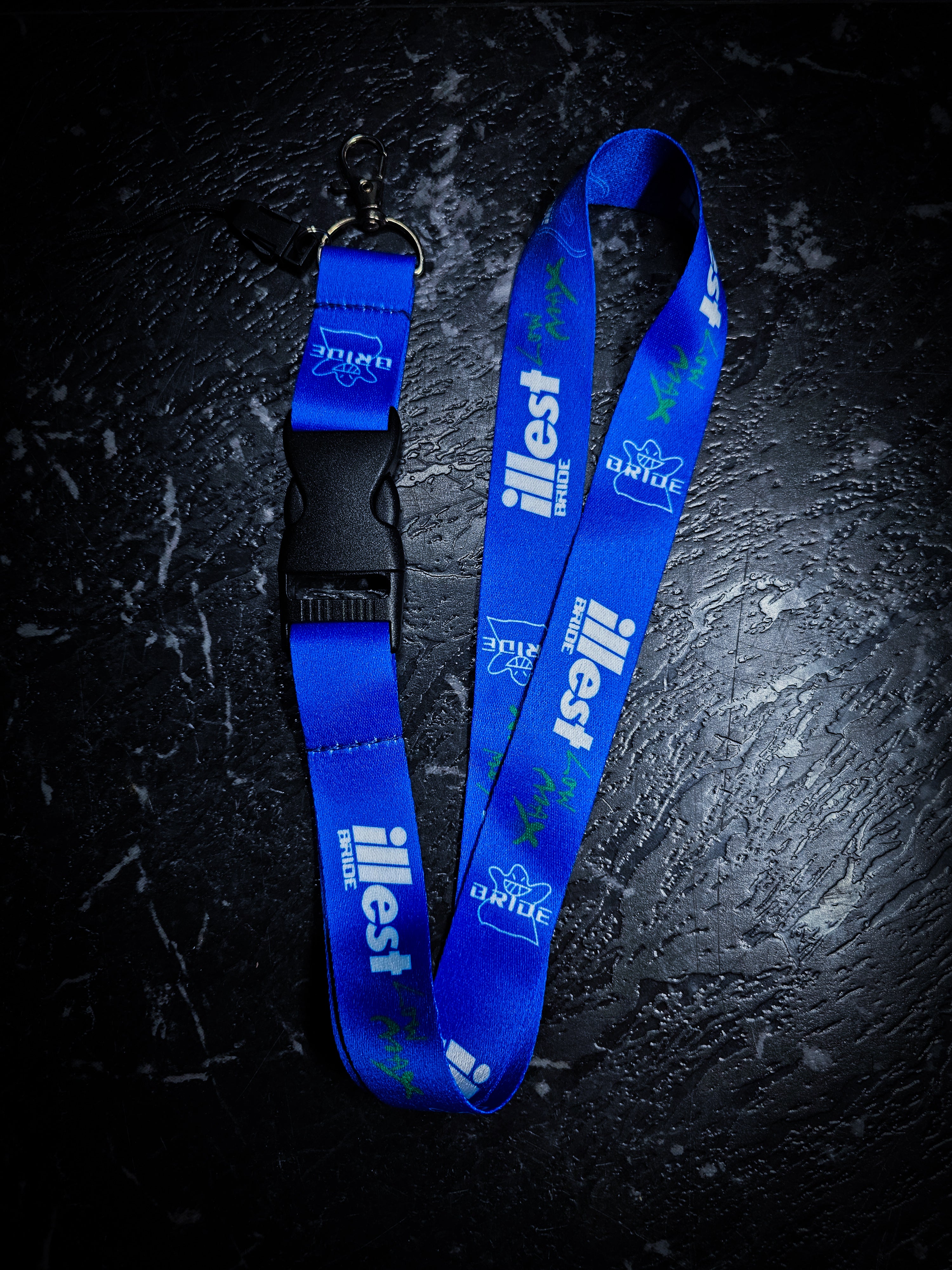 BRIDE Illest Low Max Lanyard BLUE