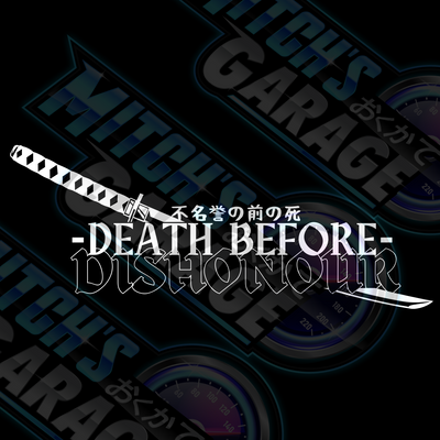 DEATH BEFORE DISHONOUR Vinyl Decal