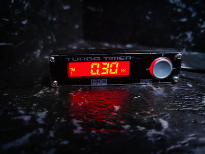 HKS Colour Changing Turbo Timer Gauge + Volt Meter