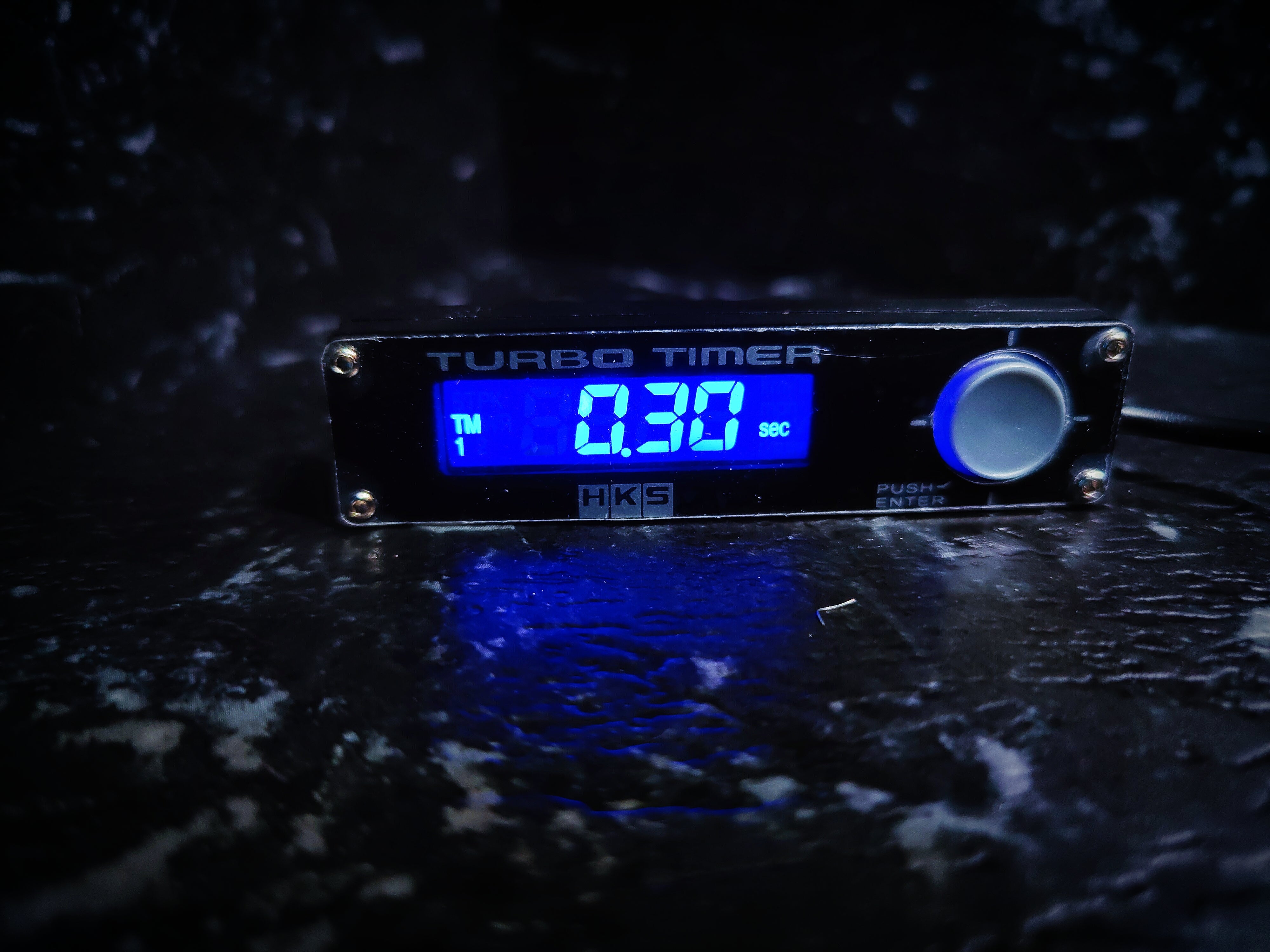 HKS Colour Changing Turbo Timer Gauge + Volt Meter