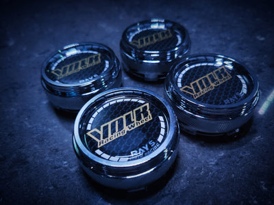 Volk Rays Style SILVER Original Edition Centre Caps
