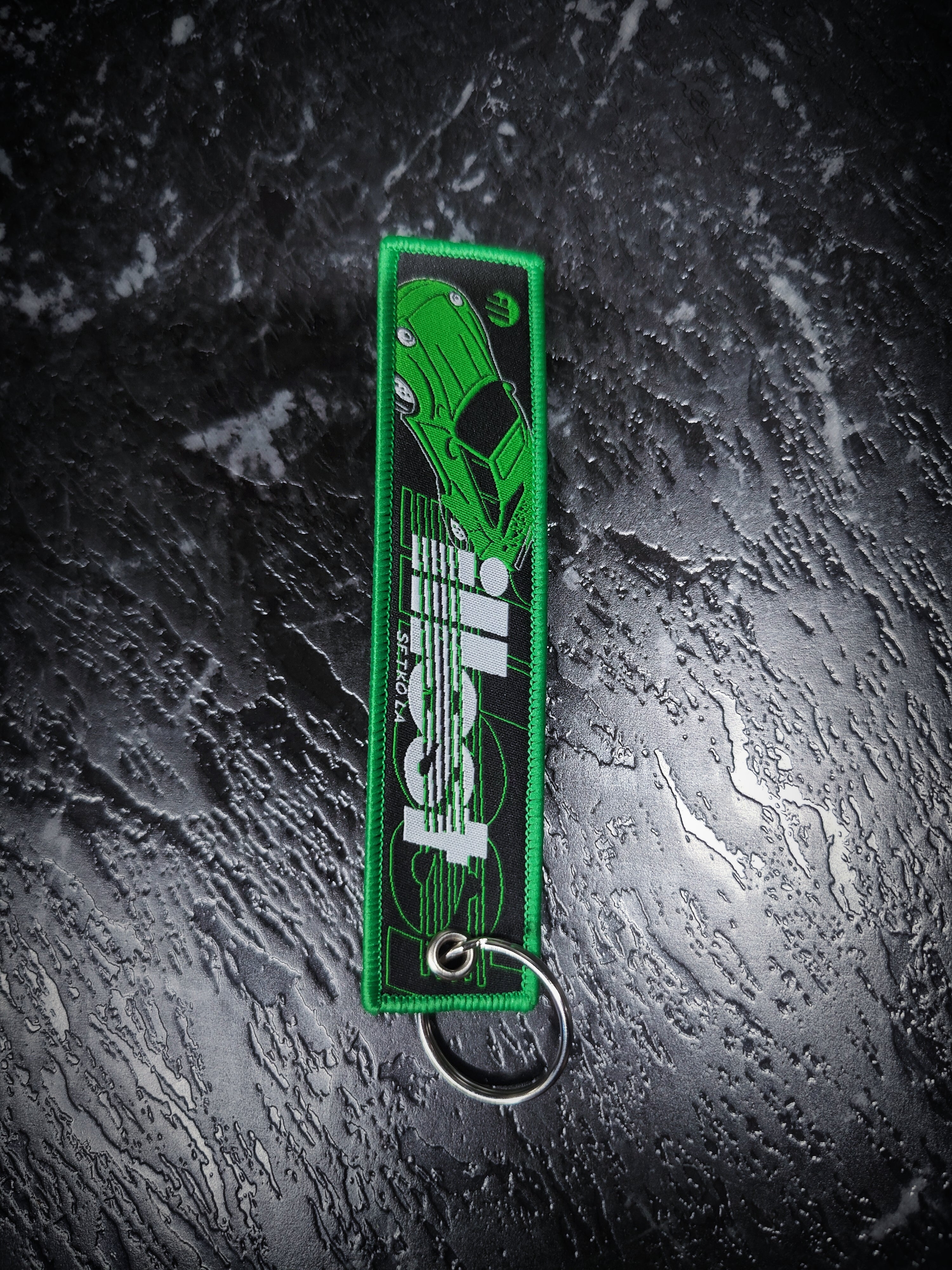 Illest JDM Green Keys Tag