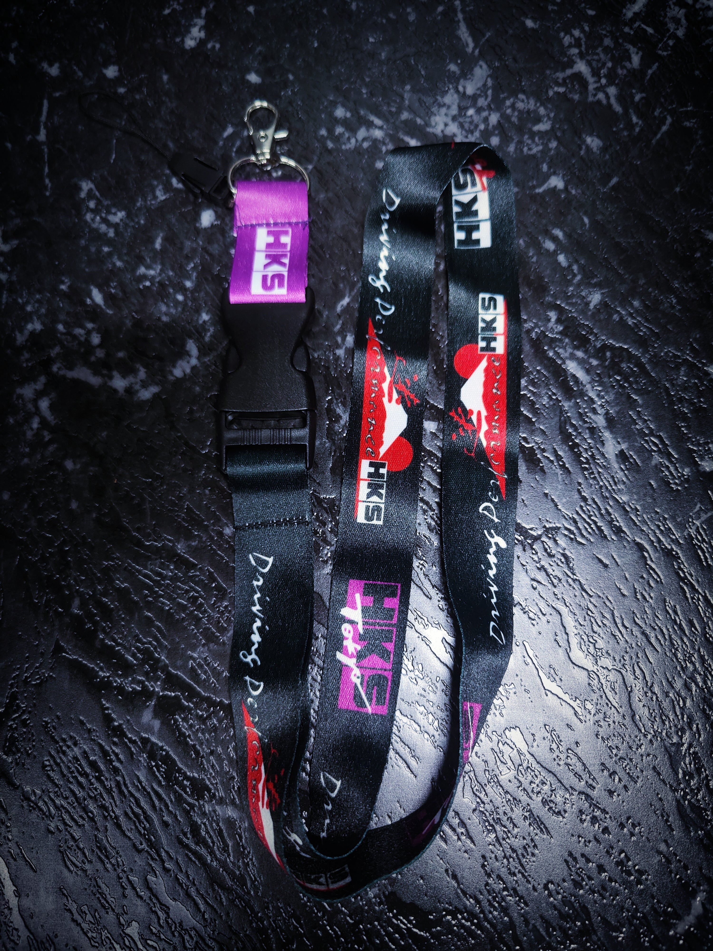 HKS Tokyo Purple Lanyard