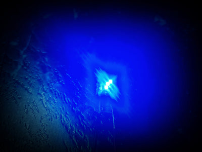 x1 Deep Blue T10 Led Car Globe