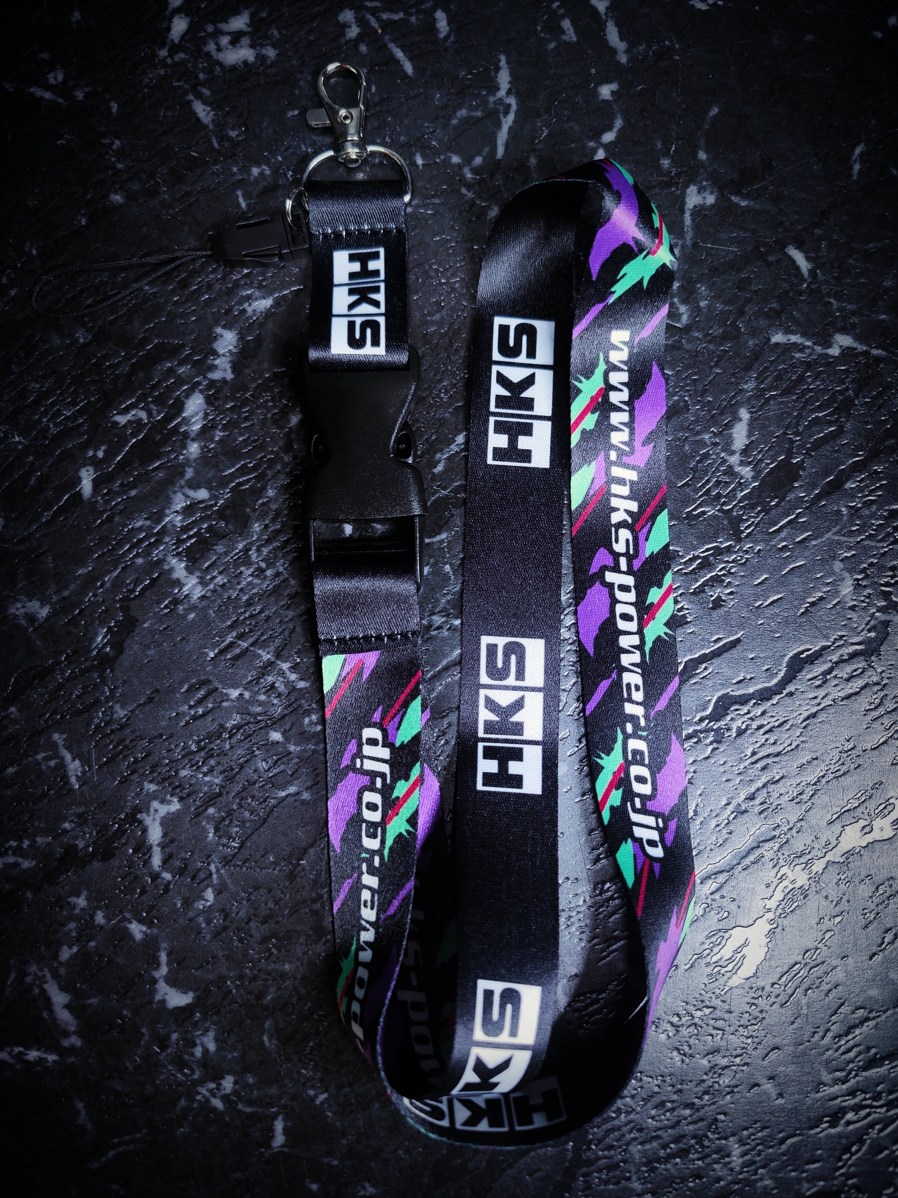 HKS Confetti Style Lanyard