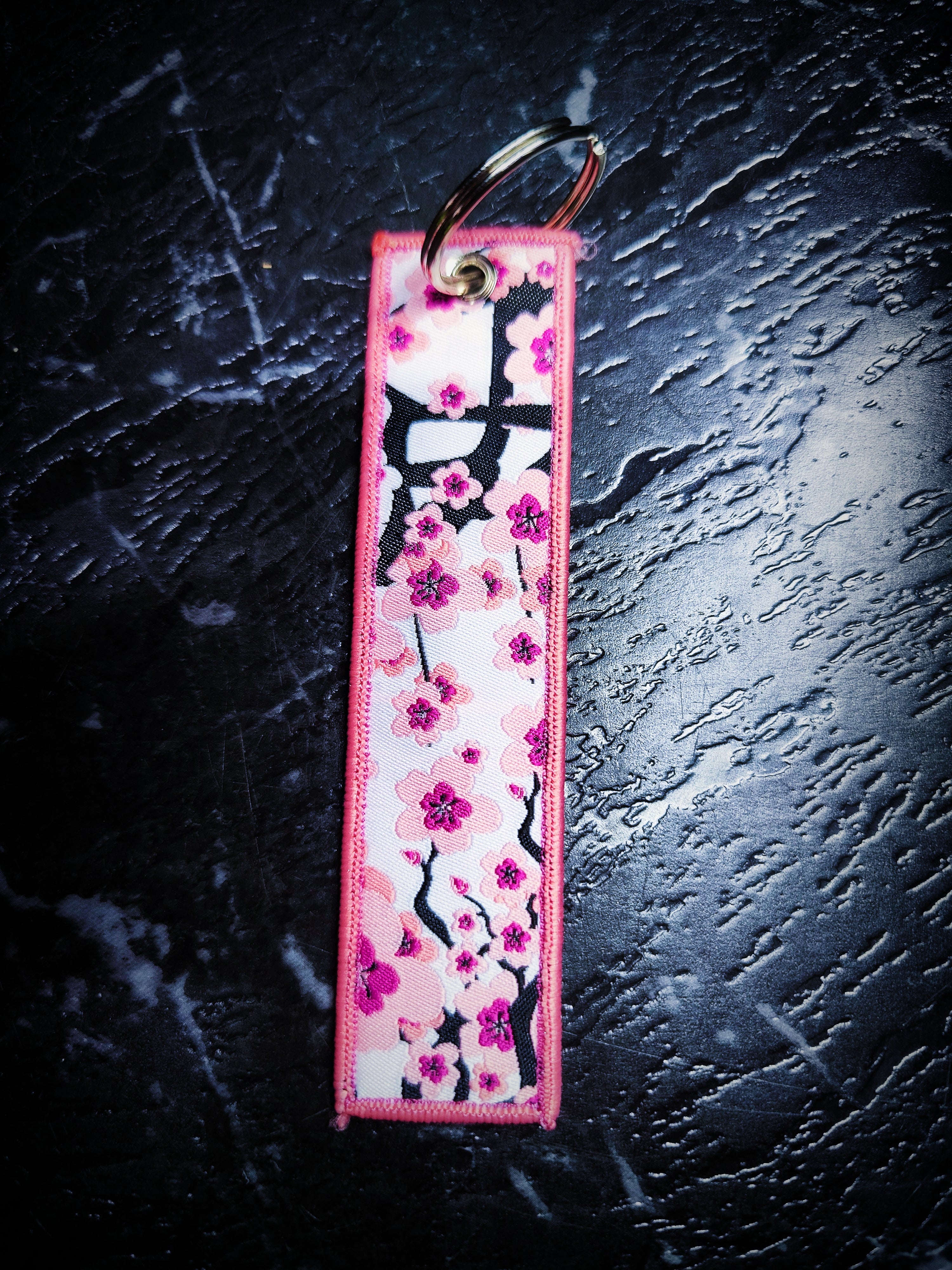 Cherry Blossoms Key Tag