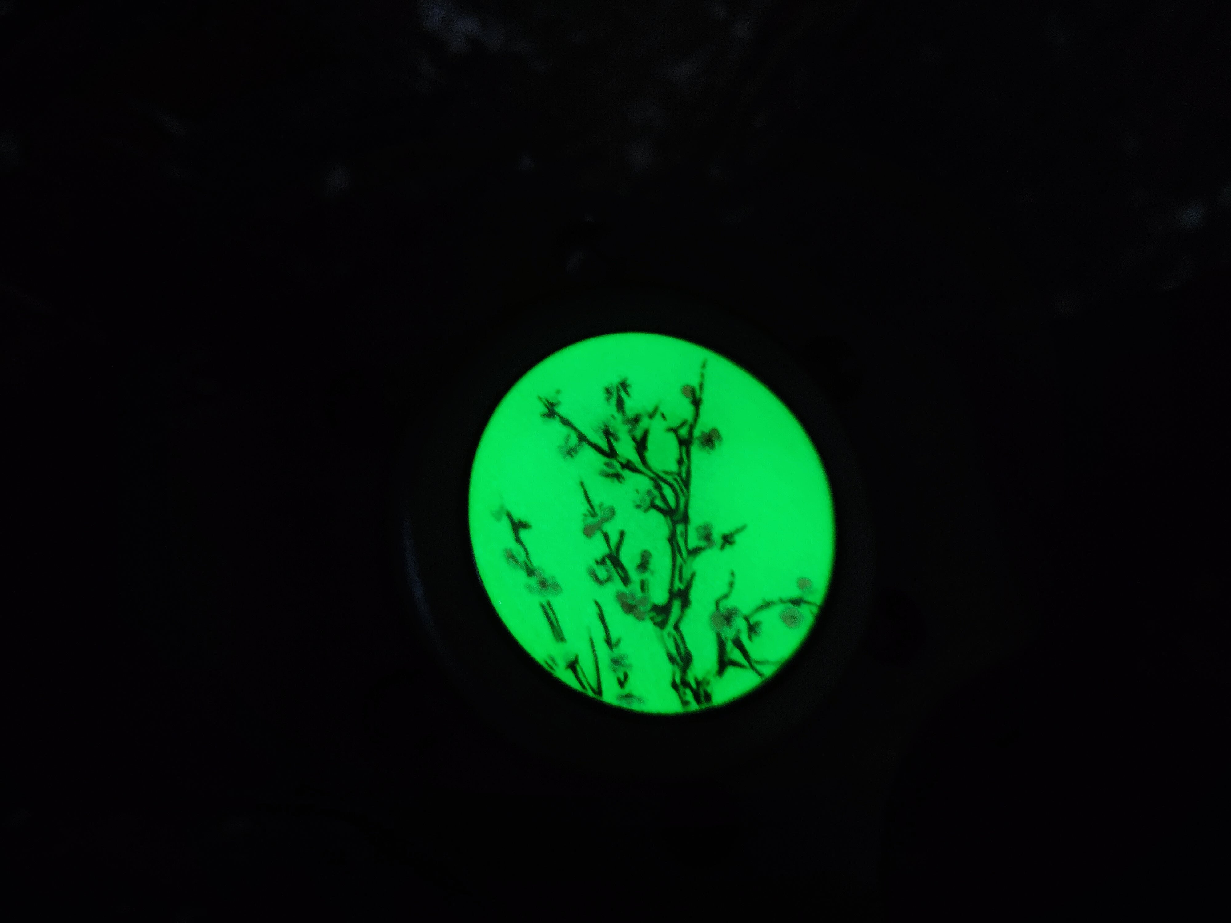 Glow Blossoms Steering Wheel Horn Button