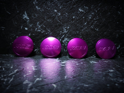 Volk Rays Alloy Series Purple Low Line Centre Caps