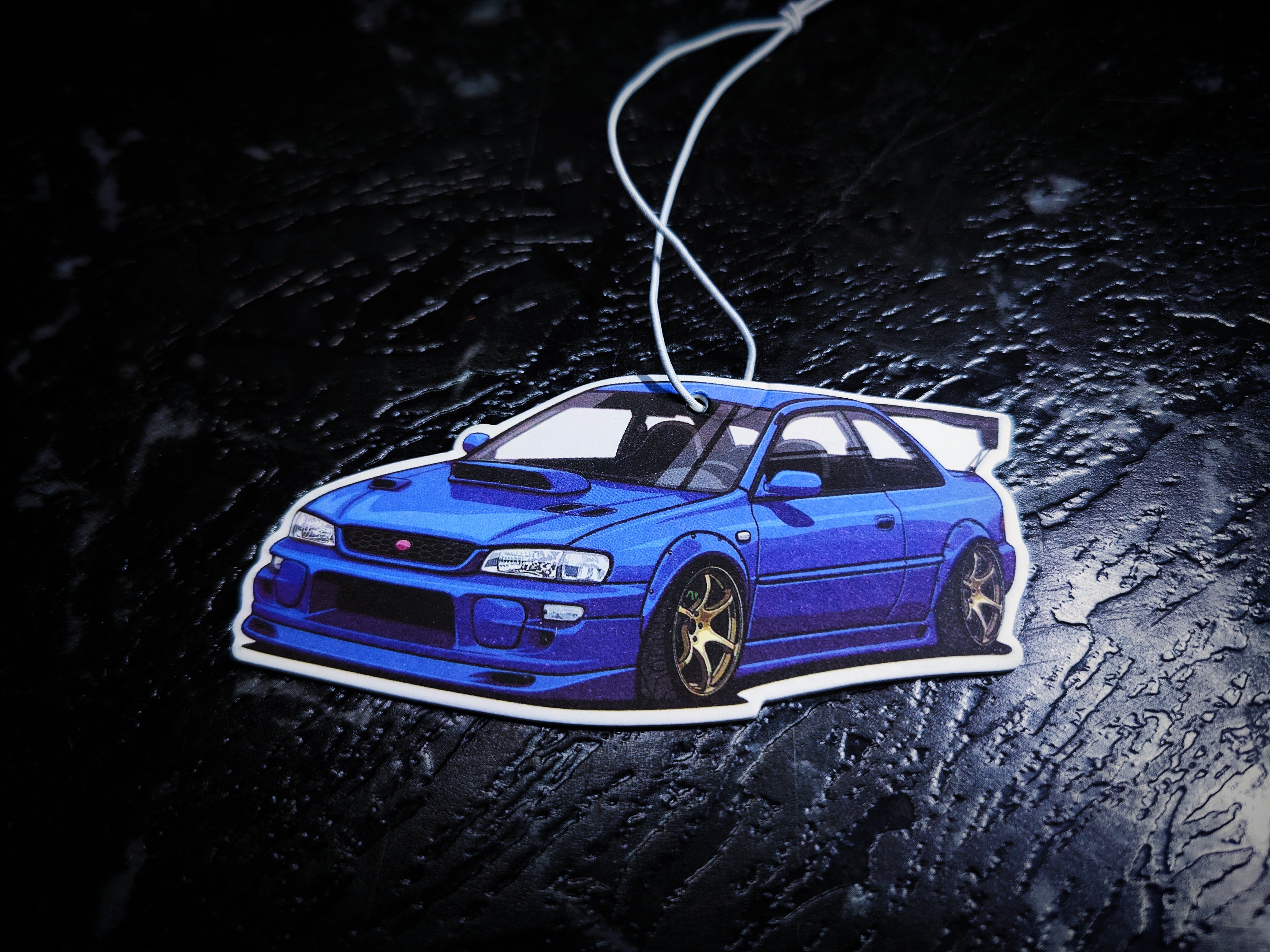 Air Freshener Subaru GC8 WRX Sti Black Ice ❄️ Scented