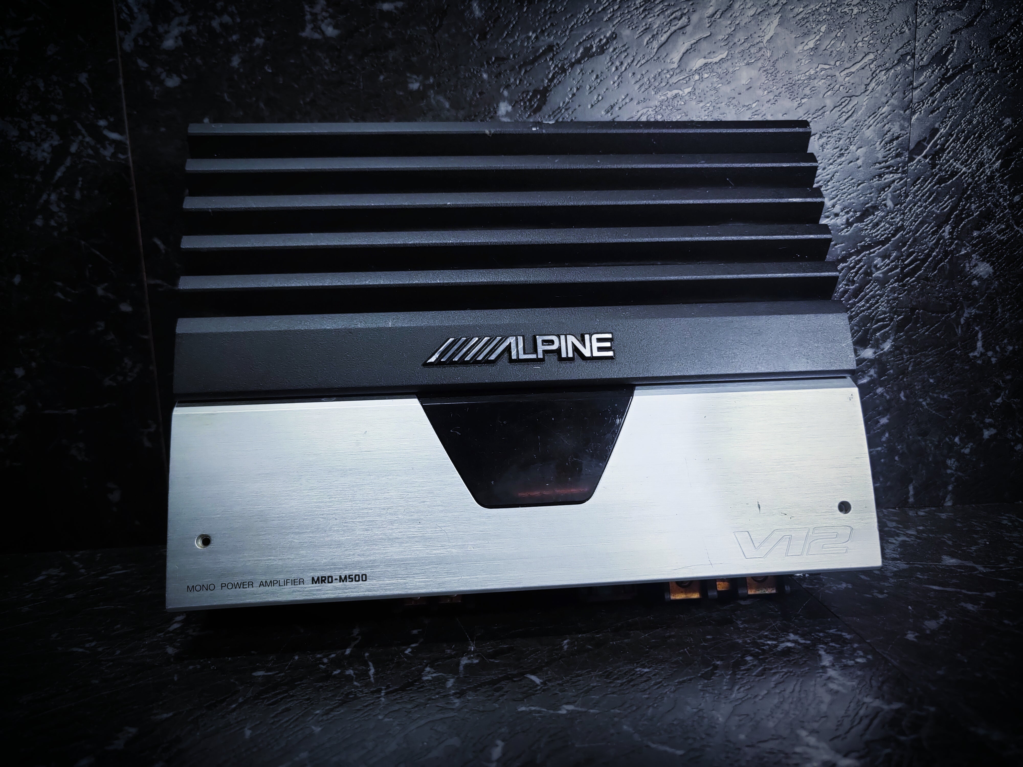 ALPINE Monoblock 500watt Rms V12 Digital Amplifier
