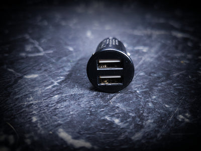 Dual USB Charger Car Cigarette Adapter