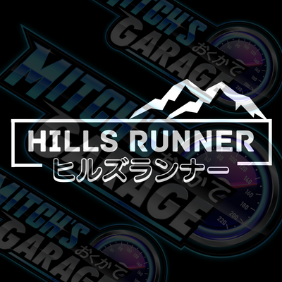 HILLS RUNNER Vinyl Decal
